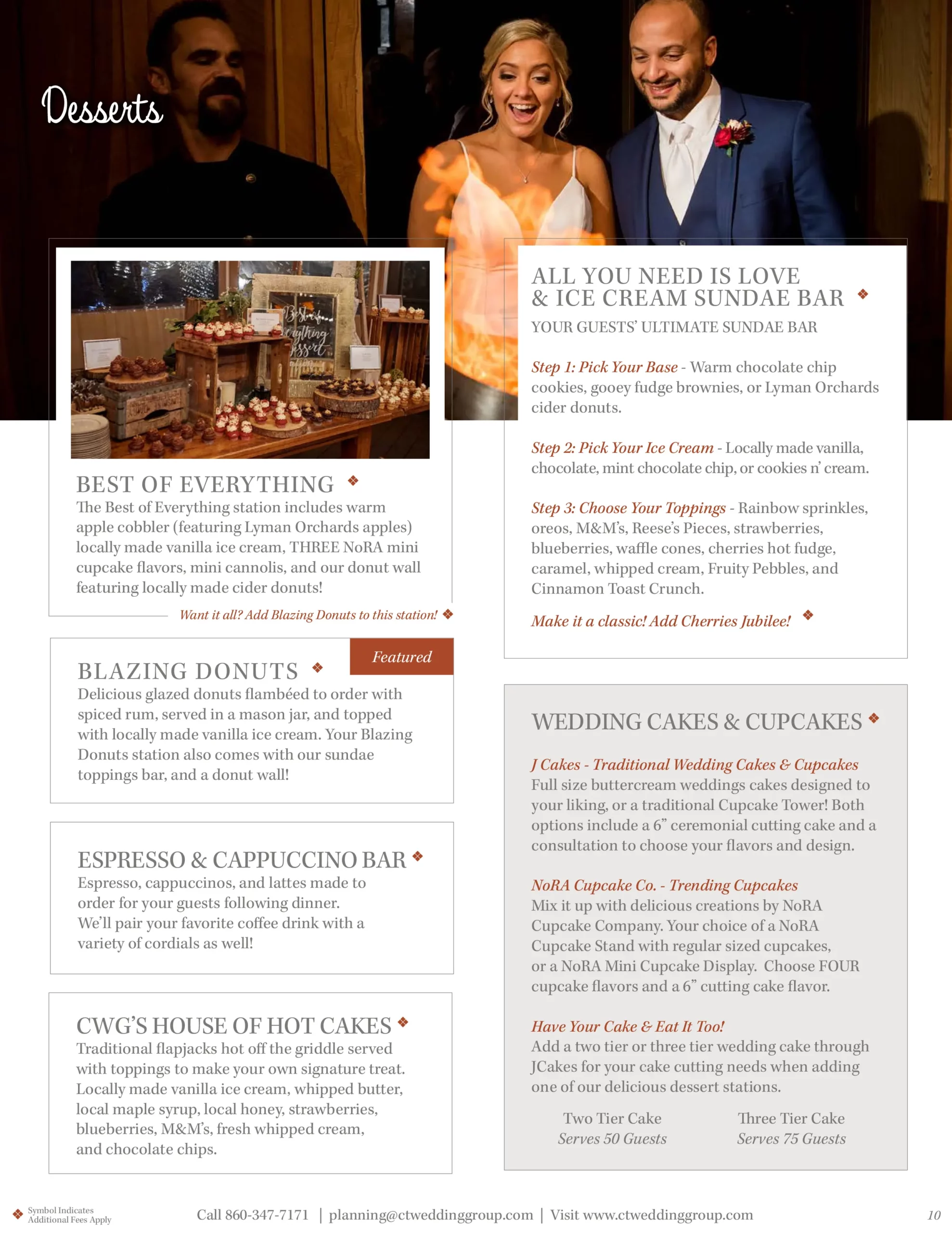 CT Wedding Menu image