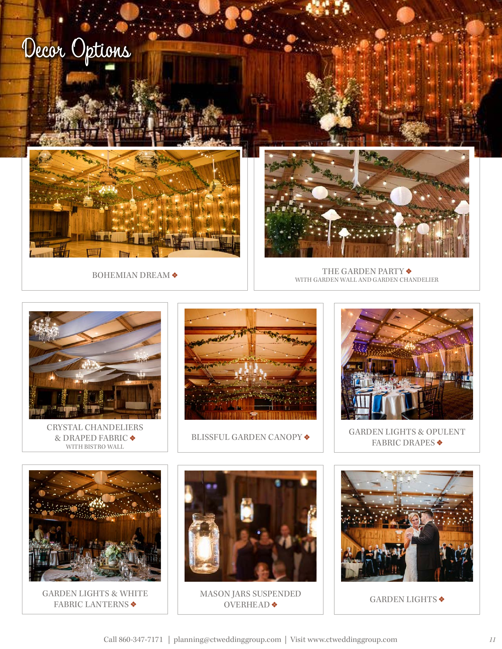 CT Wedding Menu image