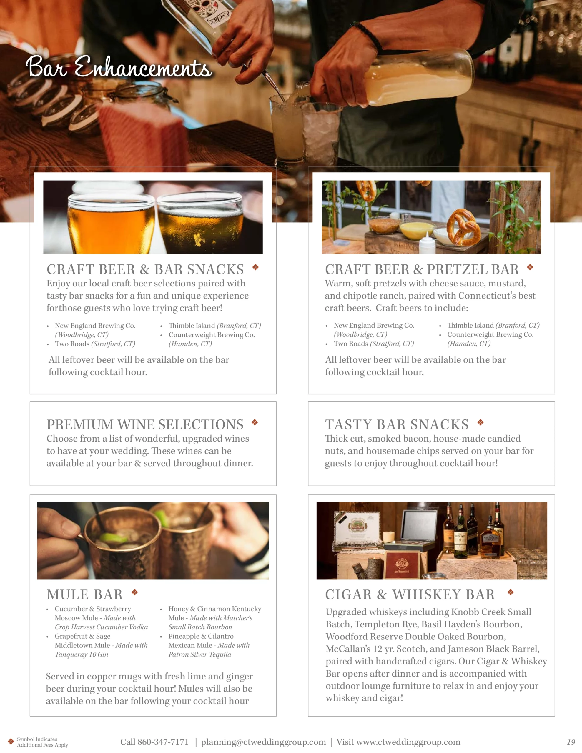 CT Wedding Menu image
