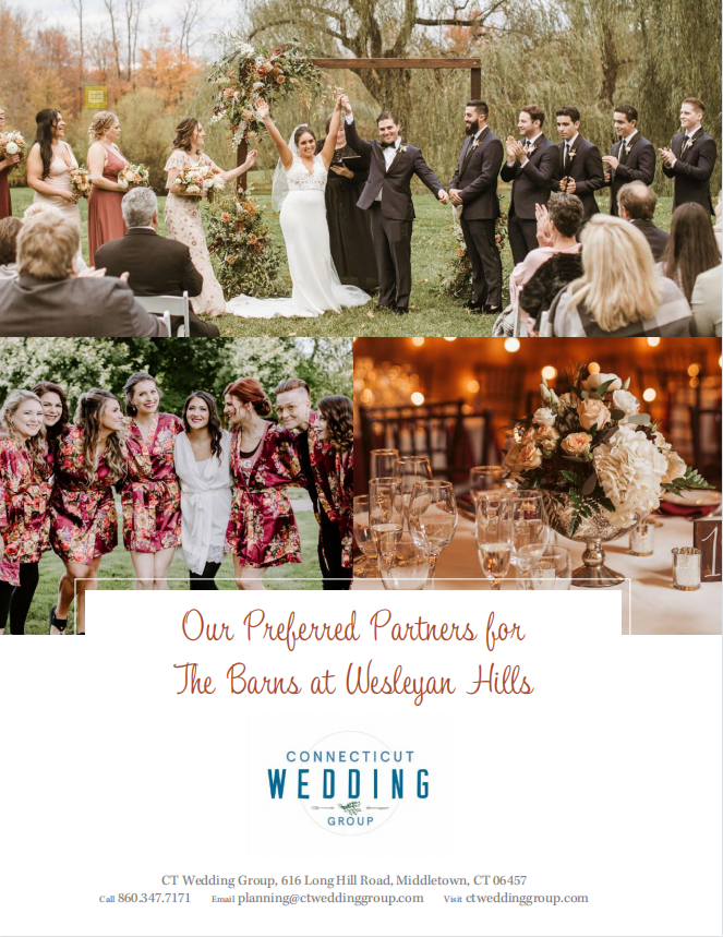 CT Wedding Menu image