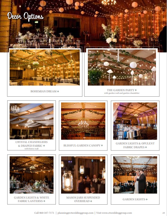 CT Wedding Menu image